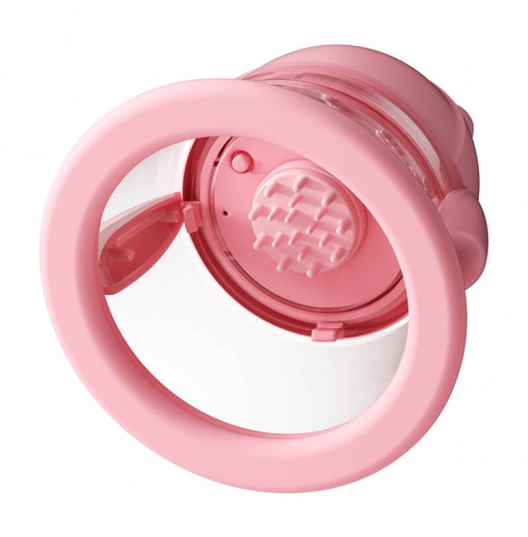 MizzZee - Kissing Bear Licking Sucking Breast Cup (Chargeable - Pink)